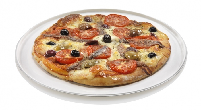 Tanier na PIZZU z cukrovej trstiny 32,5 cm (50 ks)